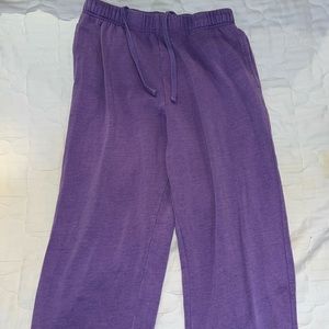GARAGE Purple Comfy Sweatpants